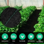Pedty Protective Cover Clearance!Heavy Film Black Cover Control Fabric stabilized Ground Duty Patio \u0026 Garden Black